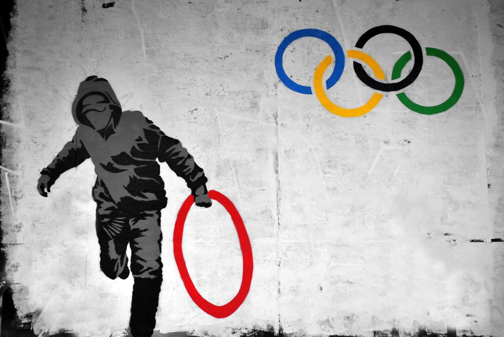 Criminal Chalklist - Olympics Graffiti Criminal Chalklist - Olympics Graffiti