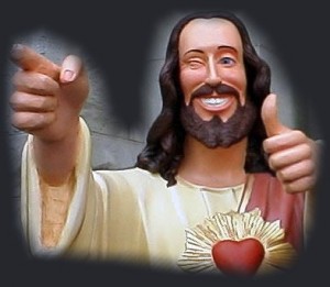 Merry Christmas From the Buddy Christ
