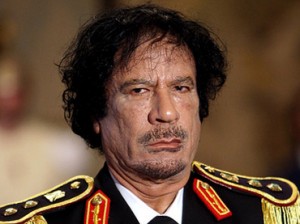 Gaddafi's melted face was no doubt induced by the brostep